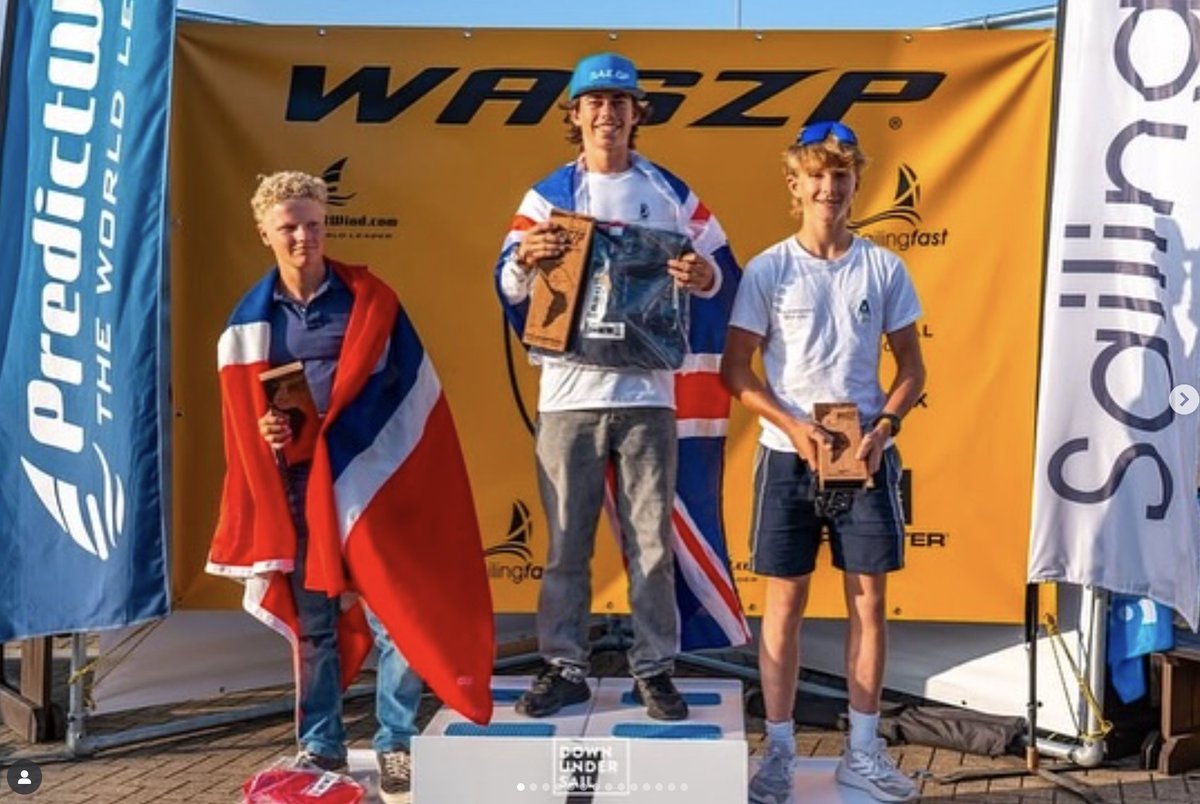 DorsetComFnd's tweet image. Congratulations to our Lord Lieutenant&apos;s Fund for Young &amp;amp; Talented grantee Alex Jones of Bere Regis on becoming WASZP world champion after a week of sailing in Weymouth. Our grant helped him buy the sail that allowed him to compete.