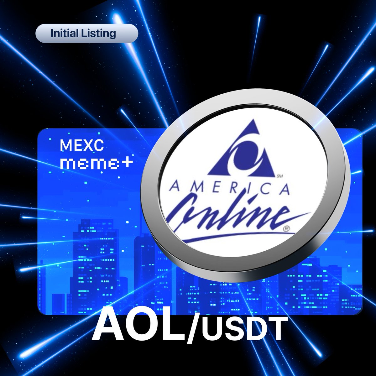 MEXC_Listings (@mexc_listings) on Twitter photo 🕹️#MEME+ Initial Listing 🕹️
🔹 $AOL <a href="/AOL_coin/">AOL (America Online) Coin 🇺🇸🦅</a>
See more details and get ready to trade $AOL 👉 mexc.com/support/articl… 🕹️#MEME+ Initial Listing 🕹️
🔹 $AOL <a href="/AOL_coin/">AOL (America Online) Coin 🇺🇸🦅</a>
See more details and get ready to trade $AOL 👉 mexc.com/support/articl…