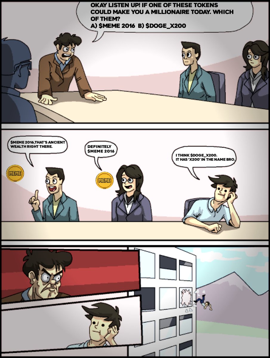 <a href="/Memecoin2016/">Meme 😂</a> When you try to put the family on generational wealth…
But one sibling still believes in coins with X200 in the name 🤦‍♂️
$MEME (2016),the ancient meme that prints modern millionaires.
