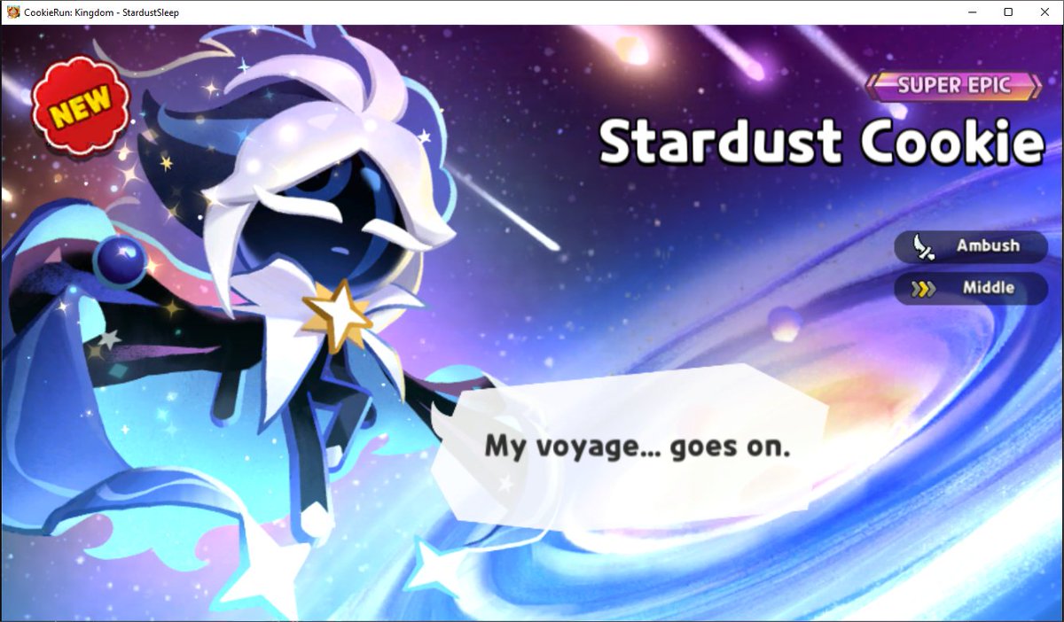 Stardust_Sleep's tweet image. THIS IS NOT A DRILL I JUST PULLED HIM