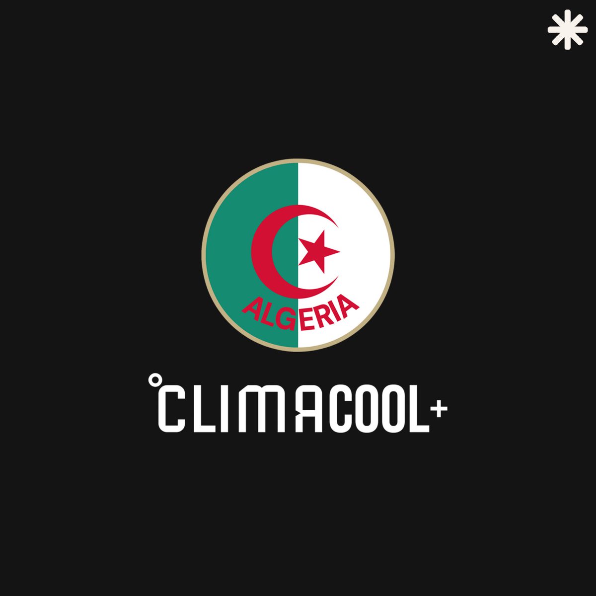 💫 Algeria brings back the iconic flag crest.