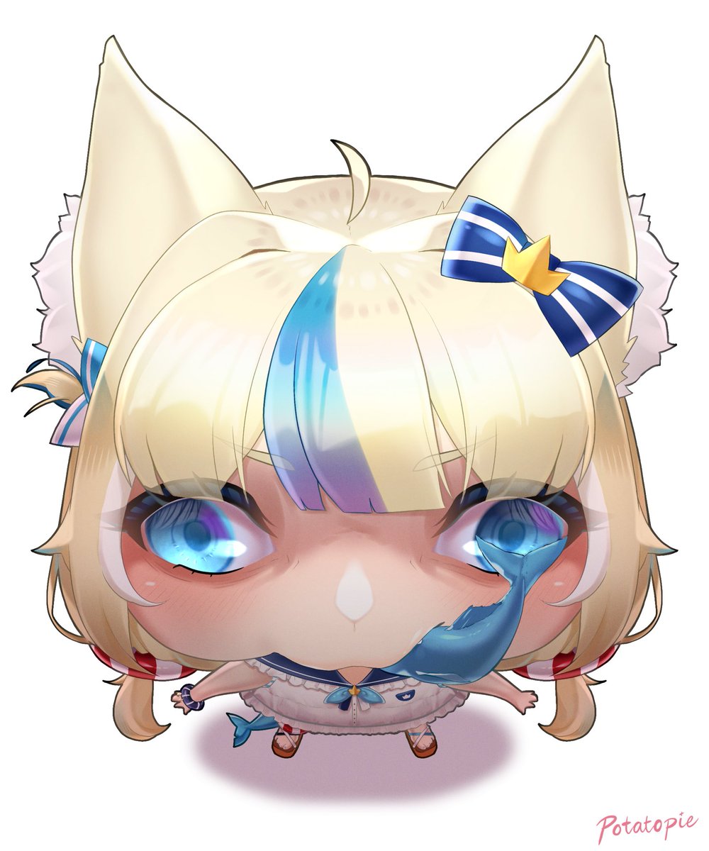 potatopie1859's tweet photo. feesh 🐟 #sabart #samekosaba https://t.co/WG4IvuzCvl