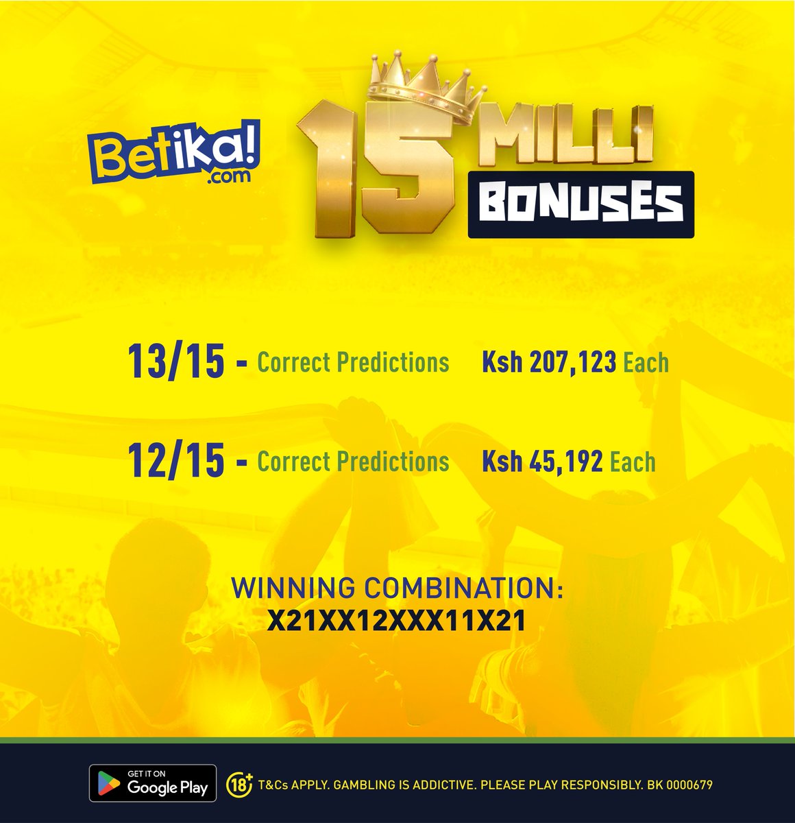 Mwezi imechoka, lakini wallet ya mbogi flani iko freshi na cash drops!🤑🥳

Congrats mabazuu! 🙌🏽  

Una-feel inspired? Tegea the next one at bit.ly/3Fzjfft and own it!