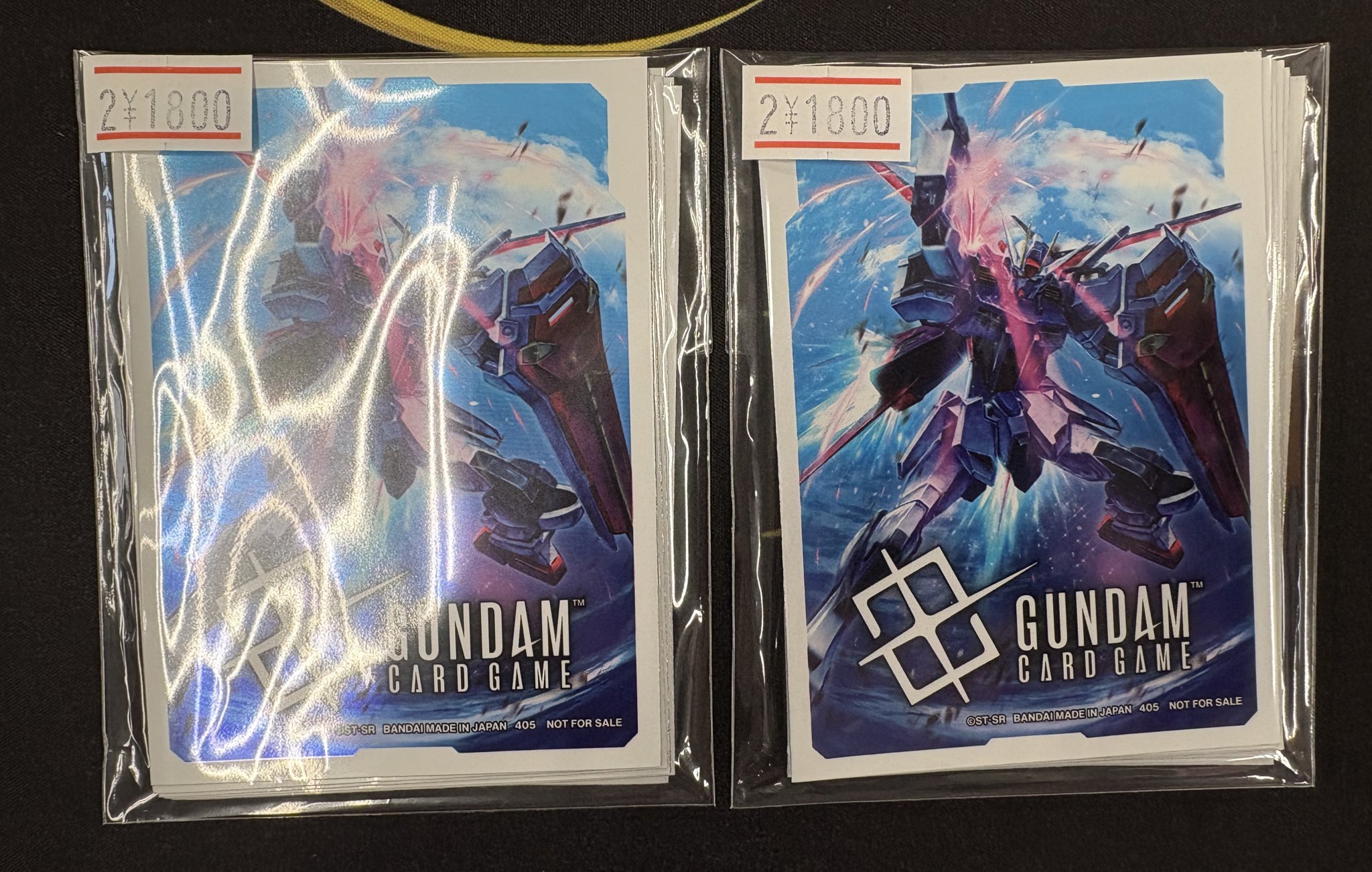 週末限定値下げ　ガンダムカード　プロモーションスリーブ ガンダムカードゲーム オフィシャルカードスリーブ01 溢れる慈愛