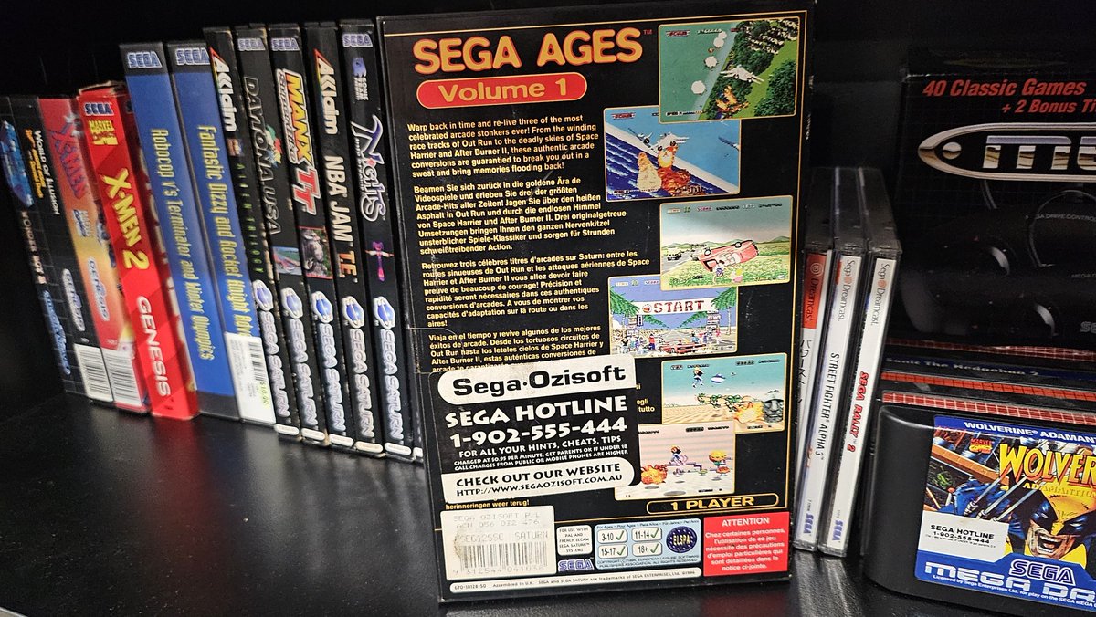 I really love this Sega Ages compilation on the Saturn