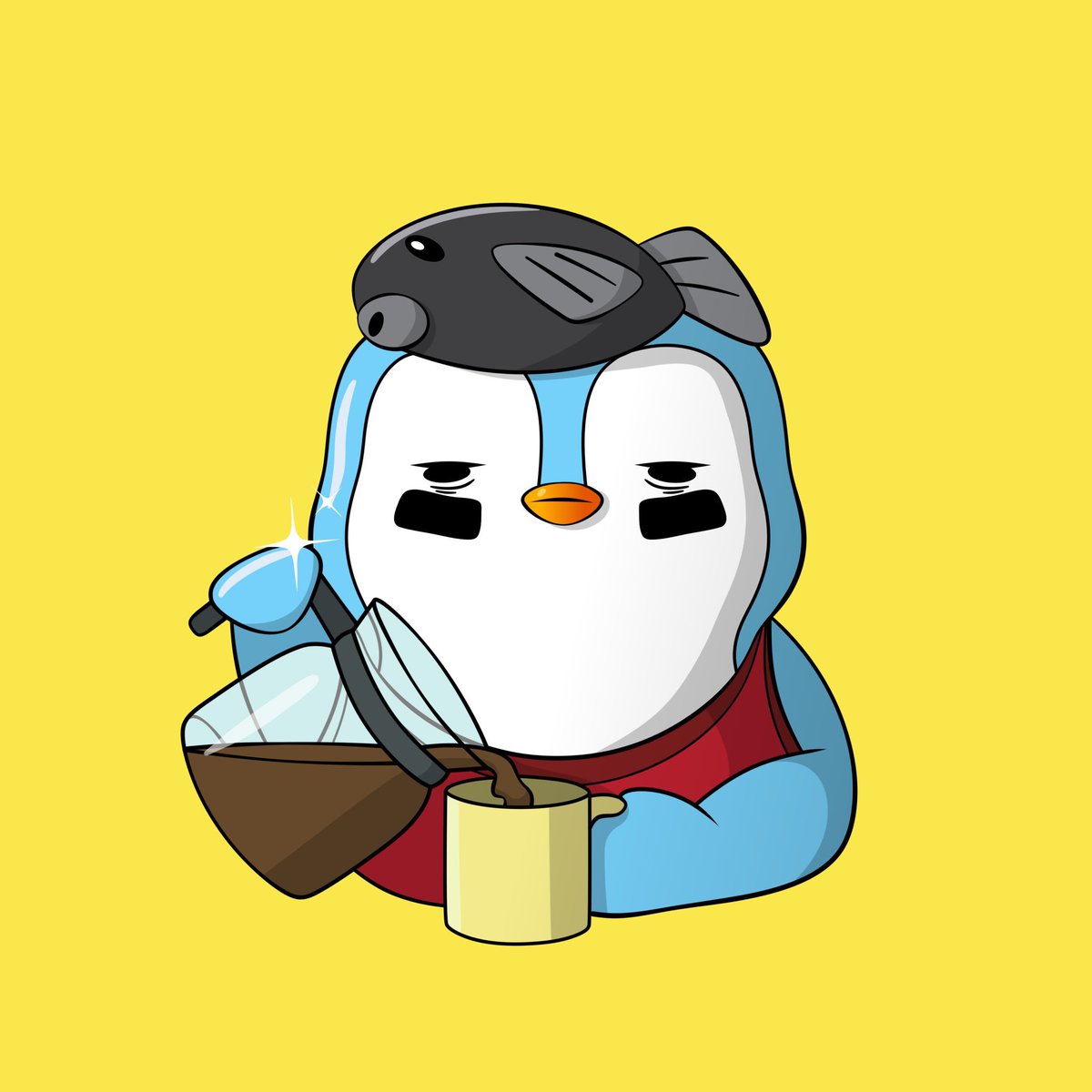 0xSnaG's tweet image. GM Monday lovers 😂

Wake me up when $Pengu hits 10cents