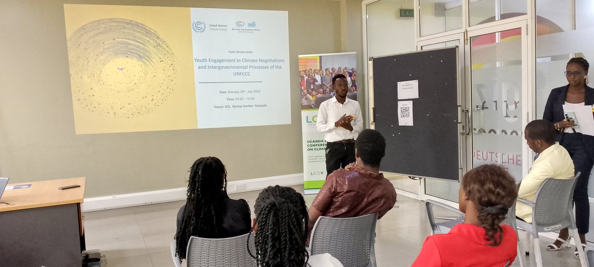 LCOYUganda1's tweet image. We’re officially kicking off the National Climate Change Youth Negotiators Training!
Ahead of #LCOYUganda2025 , young climate leaders are coming together to build skills in UNFCCC processes, carbon markets, renewable energy, and green jobs.
#FromPlayToPolicy #COP30