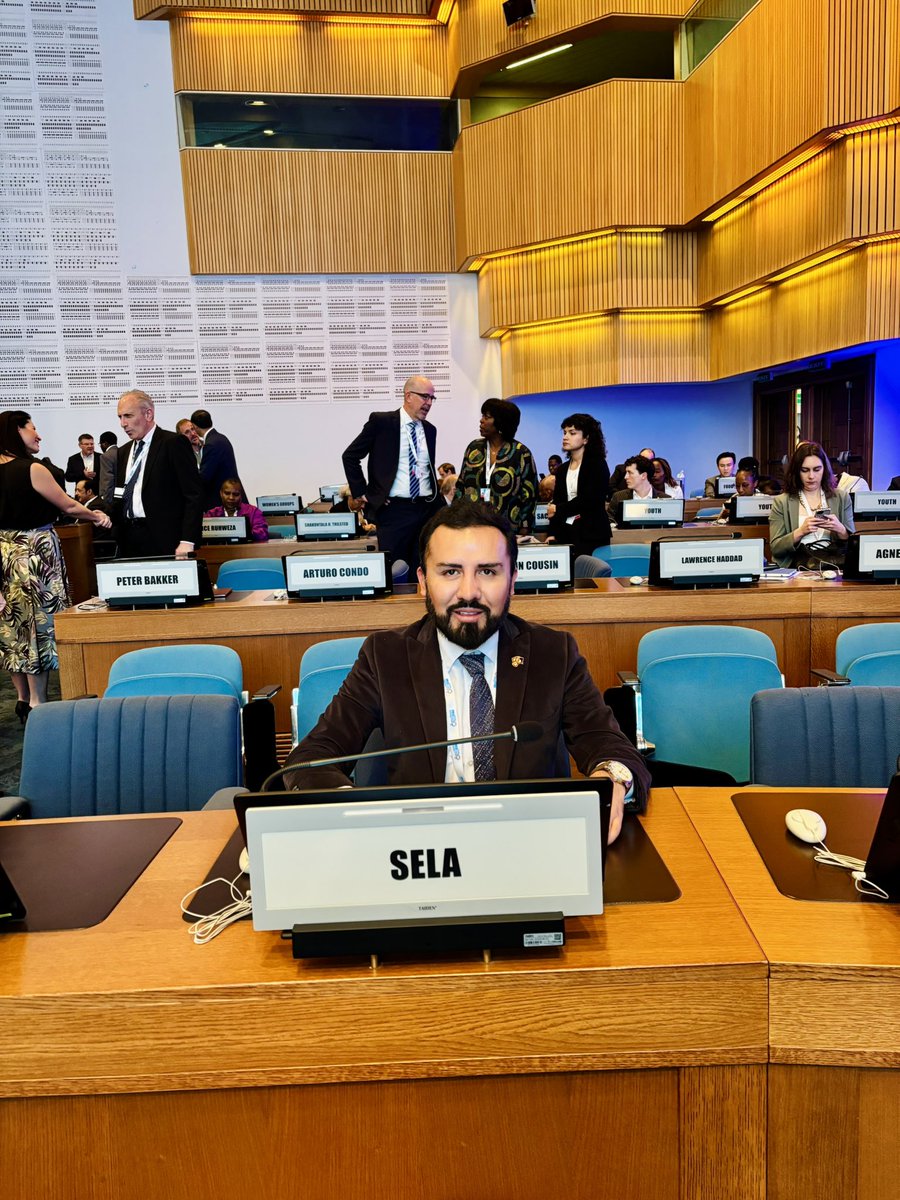 gherrera_c's tweet image. 🌍| With the firm commitment to contribute to the achievement of the #2030Agenda for Sustainable Development, on behalf of @SELAInforma, I am participating in the Second United Nations Food Systems
Summit Stocktaking Moment (UNFSS+4) #UNFSS2025 🇺🇳

 🌎| Con el firme compromiso de…