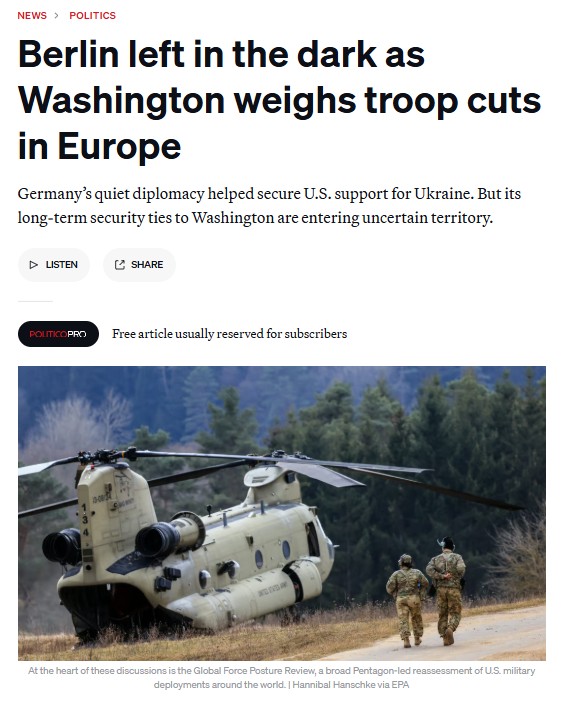Riho Terras (@rihoterras) on Twitter photo #USA taking its troops out of #Europe would be a very bad scenario. 🇪🇺 leading politicians must make clear to 🇺🇸 that we need them here, but also that it is highly beneficial for the #US to maintain strong transatlantic ties.
<a href="/EP_Defence/">SEDE Committee Press</a> <a href="/Europarl_EN/">European Parliament</a> <a href="/EPPGroup/">EPP Group</a> #USA taking its troops out of #Europe would be a very bad scenario. 🇪🇺 leading politicians must make clear to 🇺🇸 that we need them here, but also that it is highly beneficial for the #US to maintain strong transatlantic ties.
<a href="/EP_Defence/">SEDE Committee Press</a> <a href="/Europarl_EN/">European Parliament</a> <a href="/EPPGroup/">EPP Group</a>