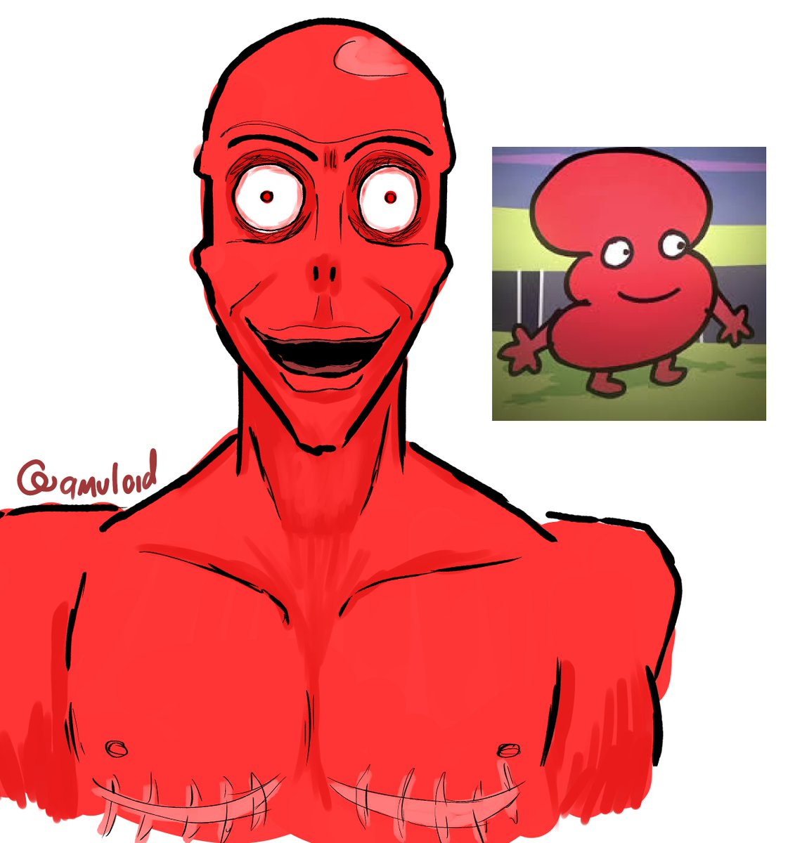 qmuloid's tweet image. my three gijinka #bfdi #tpot