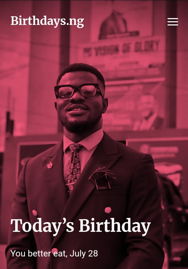 Birthdaysng's tweet image. Today&apos;s Birthday on Birthdays.ng is @Loluislolu