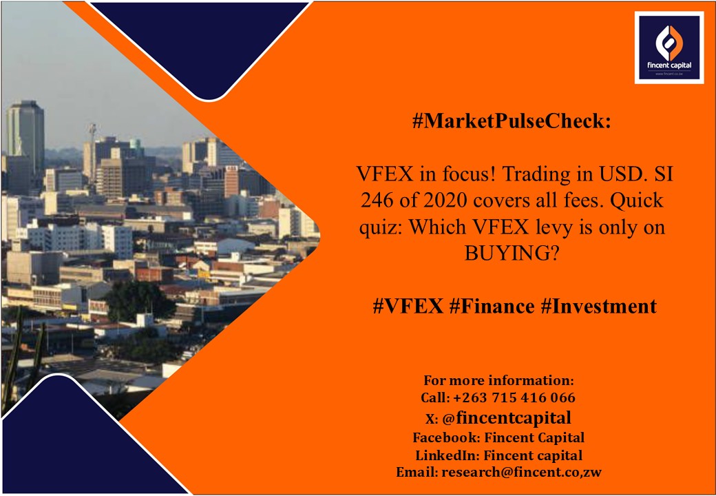 Quick quiz: Which VFEX levy is only on purchases? 
Hint: starts with an "s" 😉