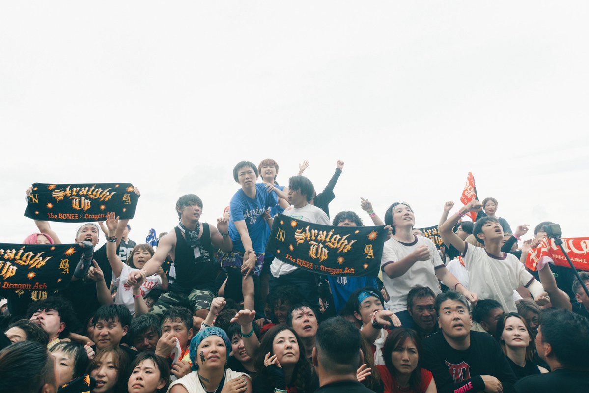 The__BONEZ's tweet image. OGA NAMAHAGE ROCK FESTIVAL VOL.14
At.秋田県男鹿市船川港内特設ステージ
photo by @nekozephoto 
#TheBONEZ 
＃ONRF14
＃男鹿フェス14