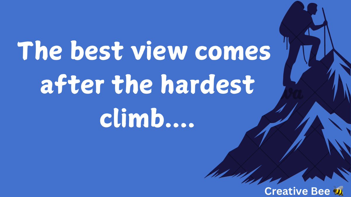lil_black_p's tweet image. Every challenge brings you closer to a greater opportunity.
Embrace the climb, and the rugs🙃
it's worth it!💪
GM CT!