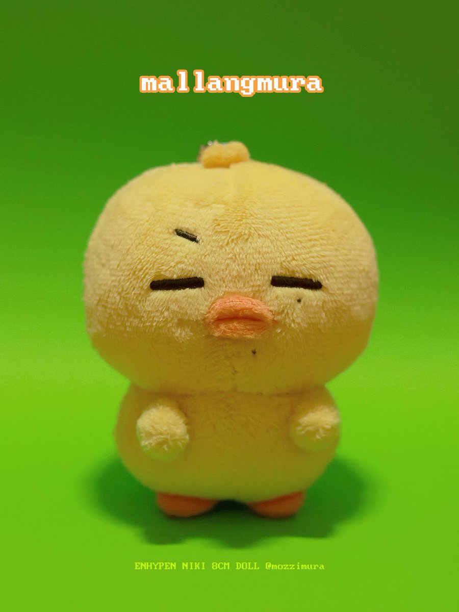 kmi_jpgo's tweet image. 《 拡散希望📣 》
JPGO🇯🇵
ENHYPEN ニキ 8cmドール
8cm 말랑무라 🐥💛
@mozzimura 様
🗓 8月16日 (日)17:00 〆
🚚 11月中旬頃~順次 韓国内配送開始予定
ご購入はこちら↓
🔗 docs.google.com/forms/d/e/1FAI…
#ENHYPEN #ニキ