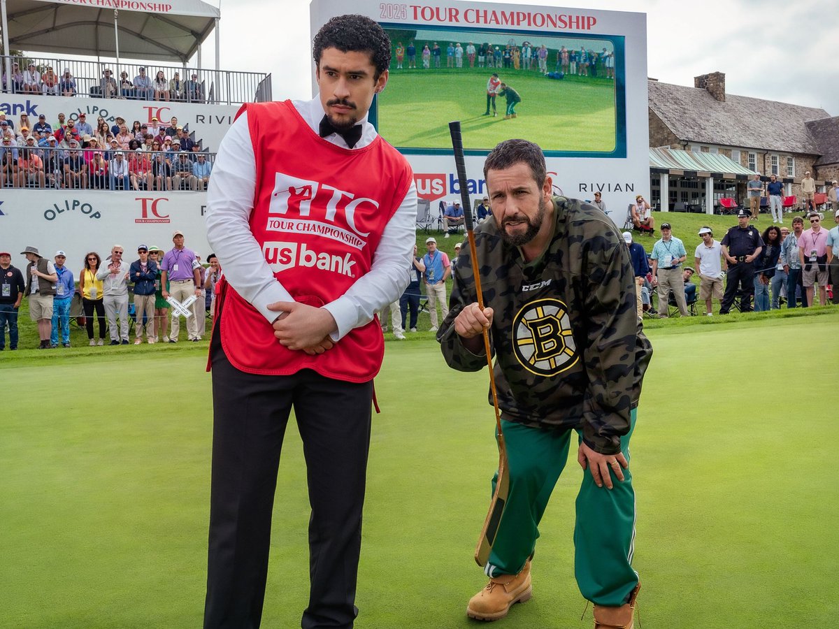 erikkain's tweet image. Happy Gilmore 2 is a better written film than either Superman or Fantastic Four: First Steps. Its various conflicts are more compelling, it has better heroes and villains, a more coherent plot and - best of all - it knows what it wants to be and who its audience is.