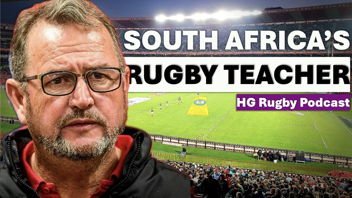 My interview with Swys de Bruin is available on podcast platforms 🎙️

Apple 💜
podcasts.apple.com/gb/podcast/hg-…

Spotify 💚
open.spotify.com/episode/1XqHho…

Inside the progression of women’s rugby in South Africa and how the #Springboks are shaping up for the World Cup…