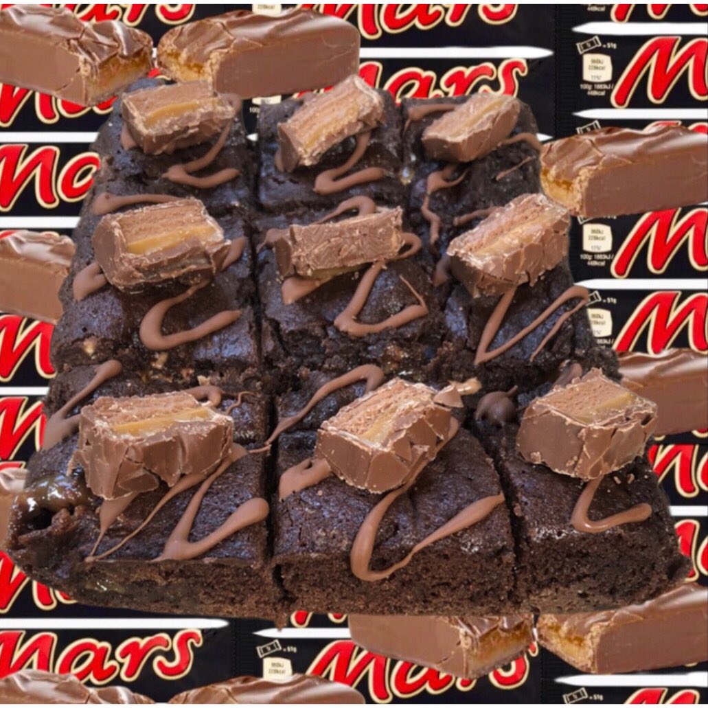 alwaystimefora's tweet image. Mars Bar brownie bites. Local delivery and UK wide postal service available. DM to order. #marsbar #marsbarbrownies #mars #brownies #browniebites #chocolatebrownie #homebaking #localdelivery #postal #postalbrownies #browniesbypost