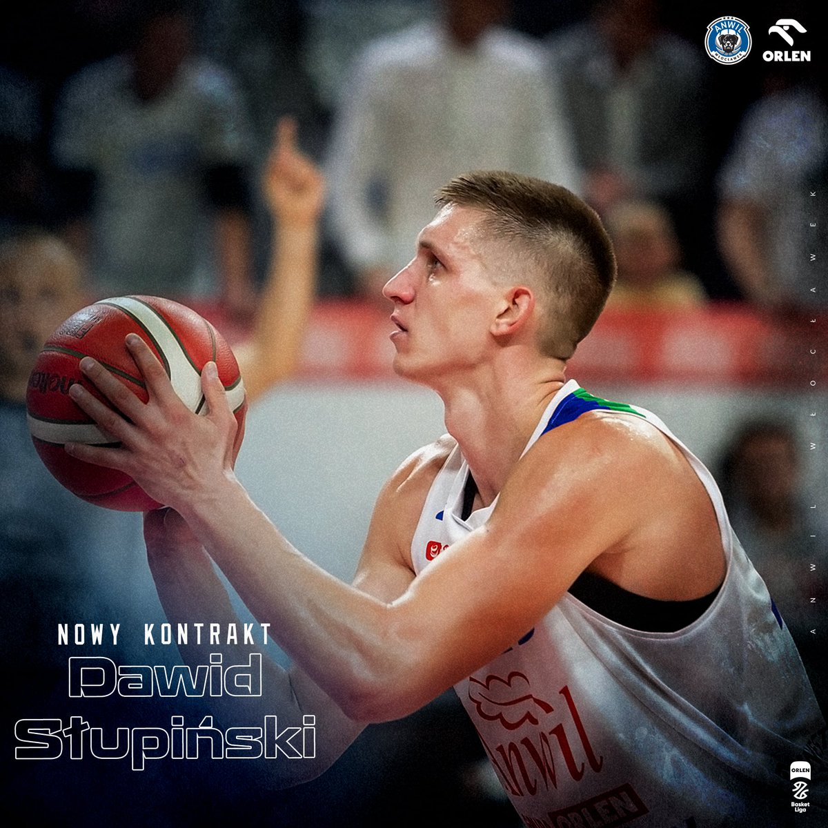 Anwil_official's tweet photo. #⃣1⃣6⃣ SIGNED ✍️

@slup_ina wraca - po dwóch latach, na dwa lata! 🫶

Pierwsze ekstraklasowe kroki stawiał we Włocławku, zdobył złoto @FIBAEuropeCup, a teraz wzmocni ekipę swoim doświadczeniem 💥 

#plkpl https://t.co/U6mJ0CydS1