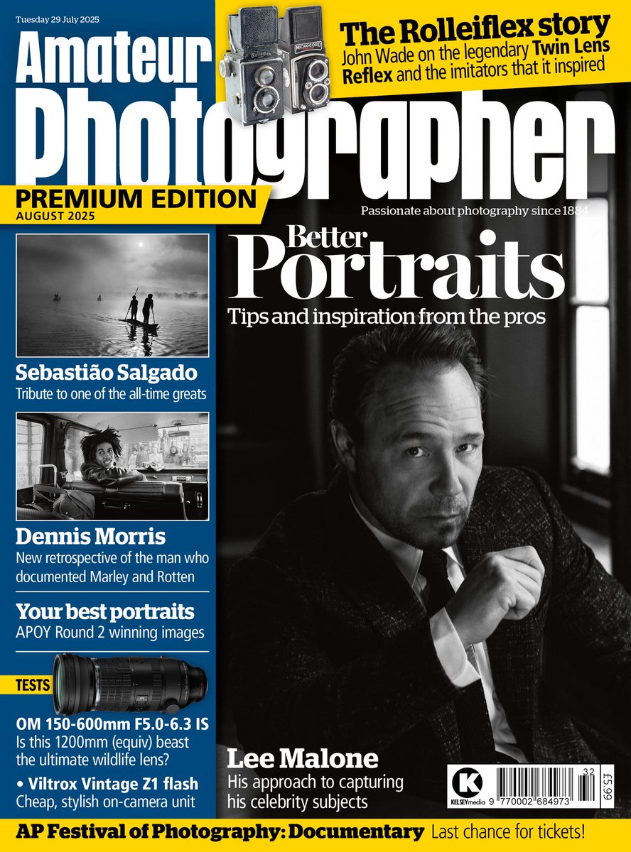 Very proud and humble moment!
I was asked by <a href="/AP_Magazine/">Amateur Photographer</a> Amateur Photographer magazine if they could interview me for a piece in their premium issue as a little retrospective and how I get my subjects shot the way I do. <a href="/GettyImages/">Getty Images</a>