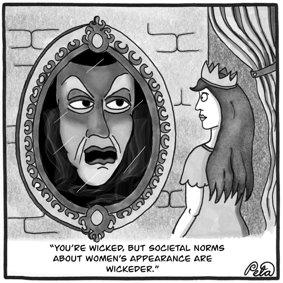 seemedoodle's tweet photo. #seemedoodle #cartoon #mirrormirror https://t.co/ZNczDlsuJB