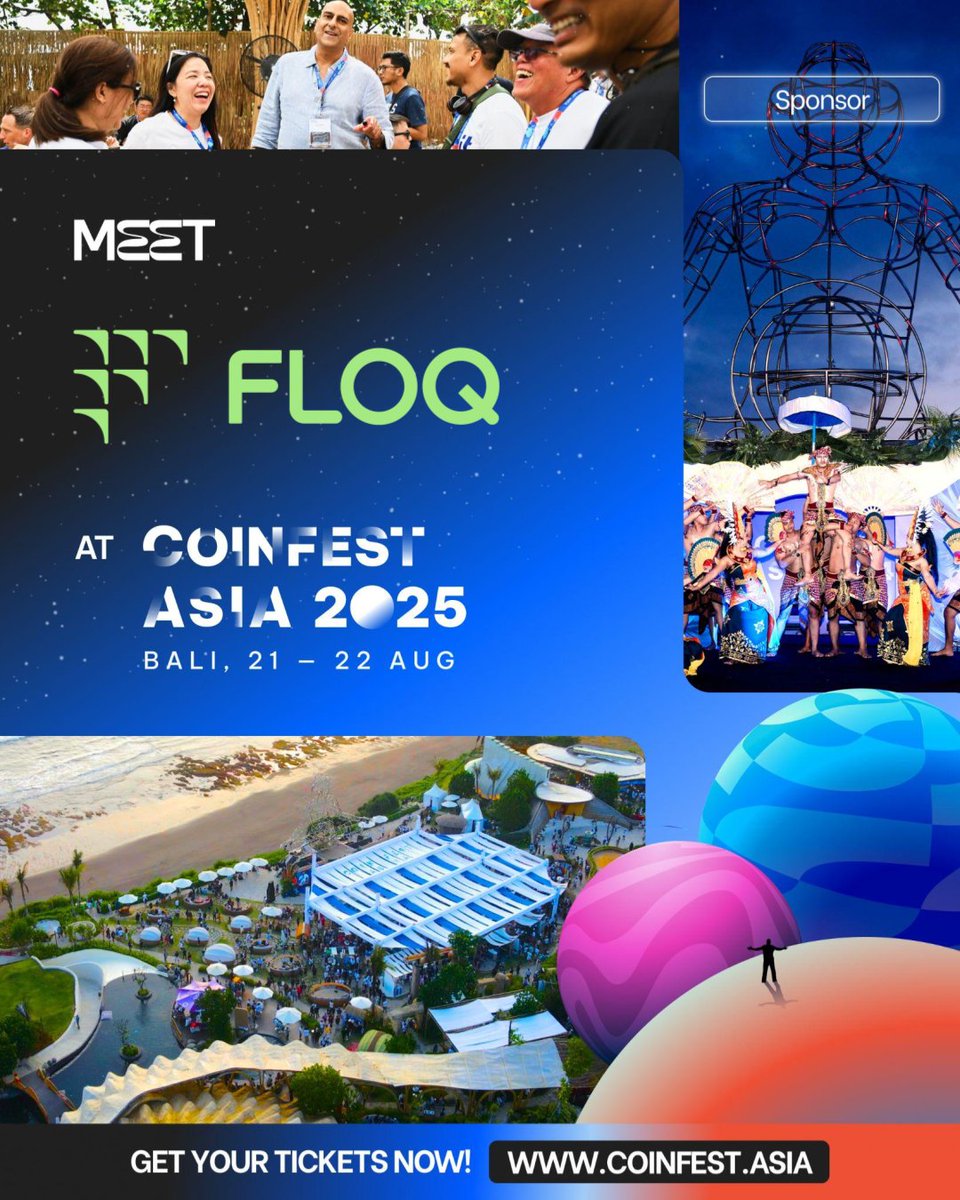 We proudly announce <a href="/floq_id/">Floq_id</a> as a sponsor of Coinfest Asia 2025. 

FLOQ is the licensed crypto platform that makes investing simple, secure, and stress-free for everyone.

Join Coinfest Asia 2025, the world's largest crypto festival.

Get your tickets at coinfest.asia