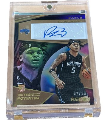 Cardfinder123's tweet image. 2022-23 Panini Recon - True Potential Signatures Paolo Banchero 7/10 #ad #thehobby ebay.com/itm/3169075863…