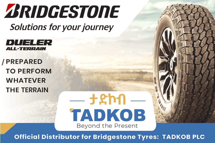 addis_fortune's tweet image. 𝐀𝐃𝐕𝐄𝐑𝐓𝐈𝐒𝐄𝐌𝐄𝐍𝐓: Authorized Bridgestone Tyre Distributor in Ethiopia 🇪🇹 BridgestoneTyres