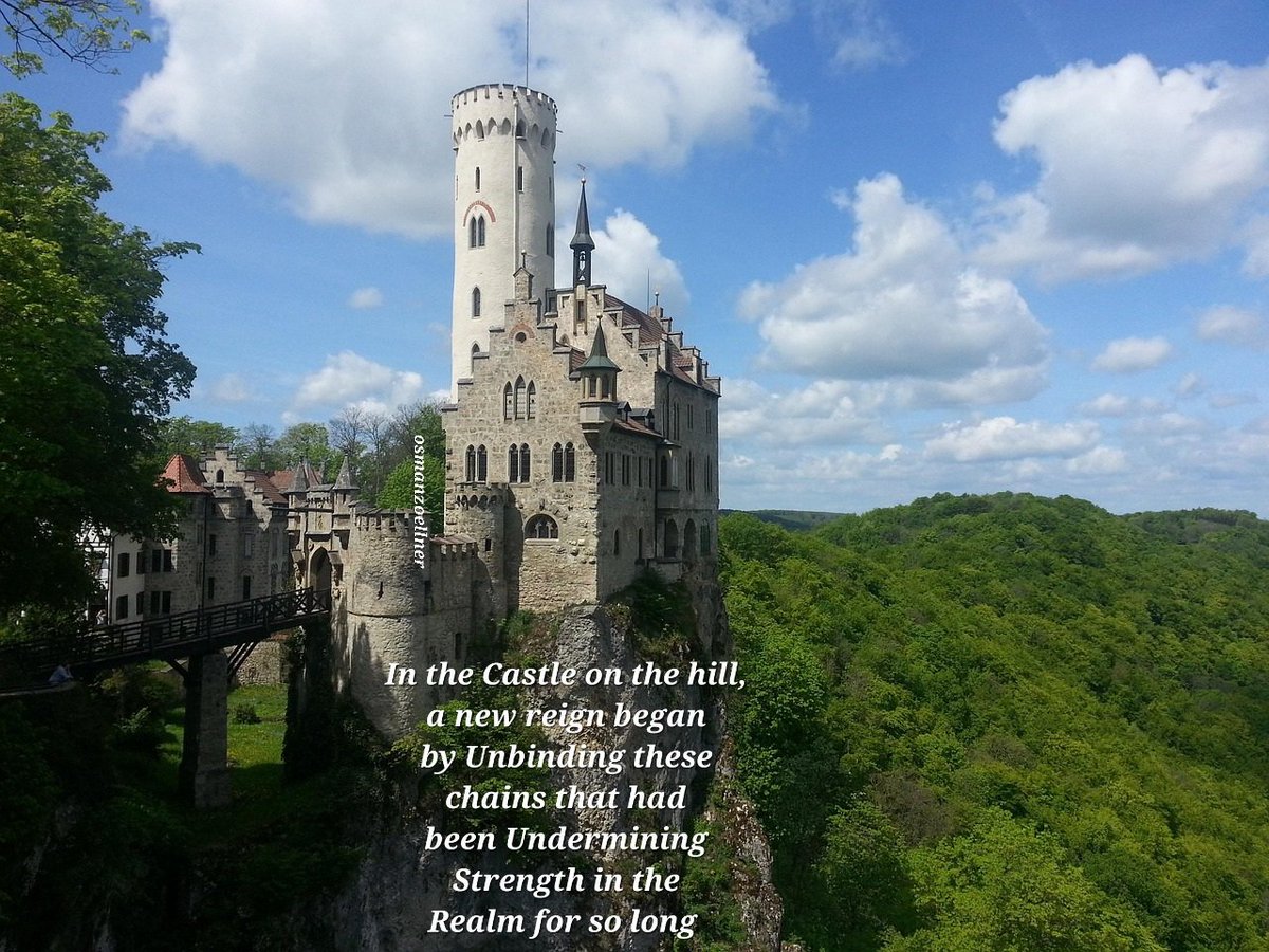 Morgan_R_R_Haze's tweet image. #FairyTalePoets  #Firewords 
In the Castle on the hill, a new reign began by Unbinding these chains that had been Undermining Strength in the Realm for so long 
@fairytalepoets