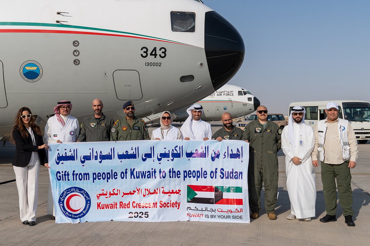 kuna_en's tweet image. #Kuwaiti plane carrying 40 tons of relief aid material heads to #Sudan

kuna.net.kw/ArticleDetails…

#KUNA