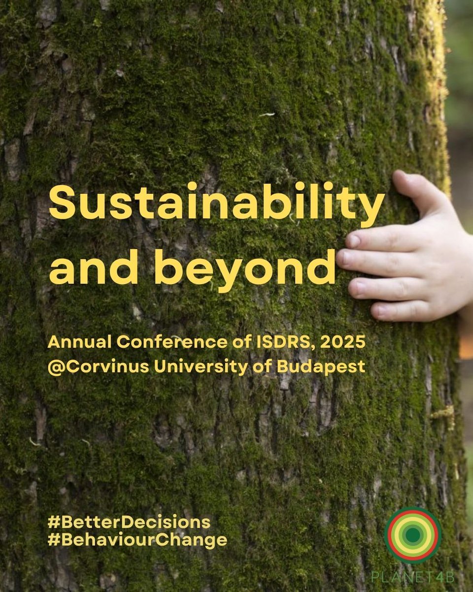 PLANET4B PROJECT (@planet4bproject) on Twitter photo 💡 ISDRS Conference participants proved that sustainability science is more vital than ever.🌍 The Budapest Declaration was adopted, reinforcing the need for interdisciplinary cooperation toward the UN SDGs. 💬 #PLANET4B was presented by Prof. Alex Franklin (<a href="/CoventryCAWR/">CAWR Coventry</a> ). 💡 ISDRS Conference participants proved that sustainability science is more vital than ever.🌍 The Budapest Declaration was adopted, reinforcing the need for interdisciplinary cooperation toward the UN SDGs. 💬 #PLANET4B was presented by Prof. Alex Franklin (<a href="/CoventryCAWR/">CAWR Coventry</a> ).