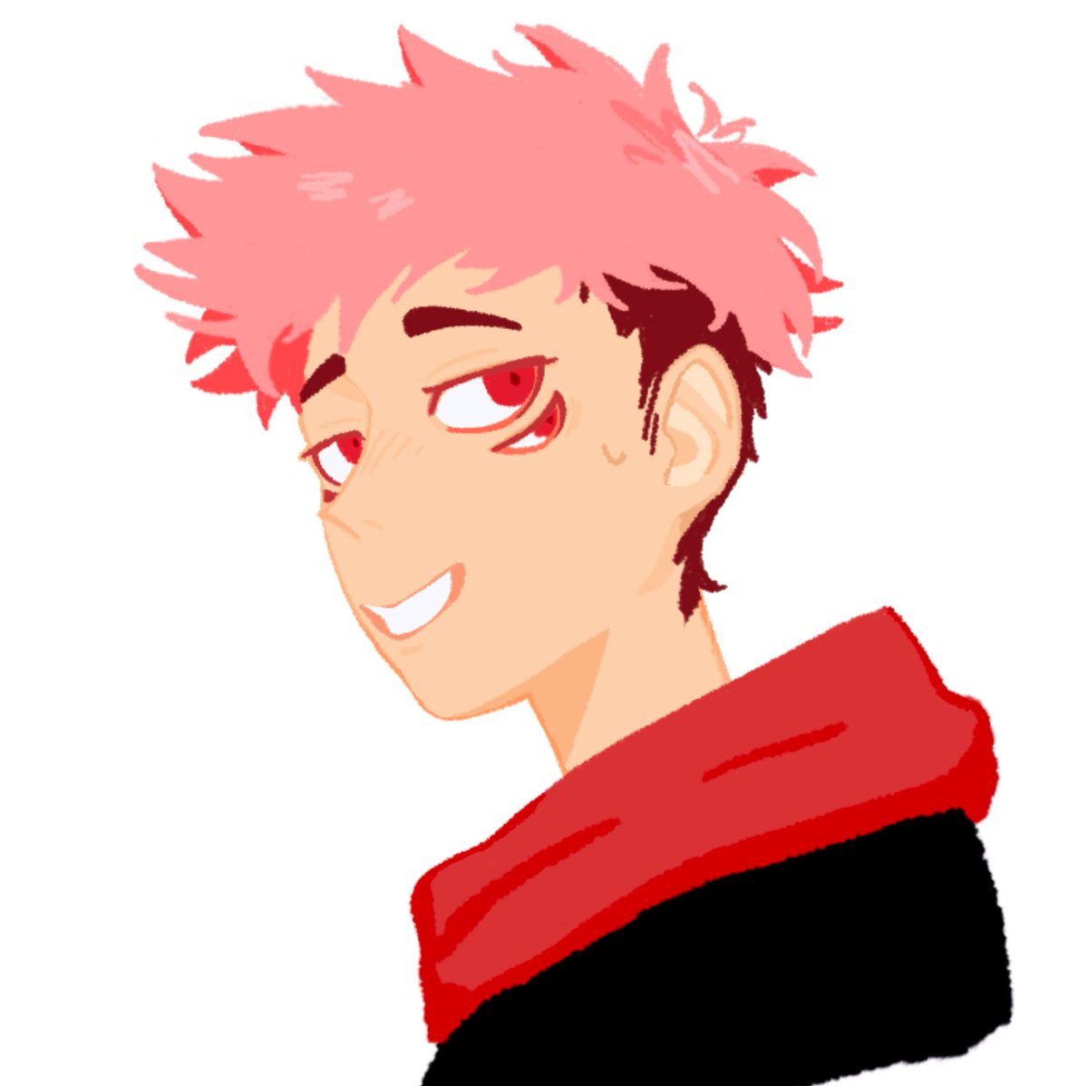kyomon_o's tweet image. rewatched jjk + my hate for drawing short spiky hair from 2023 continues #jjk