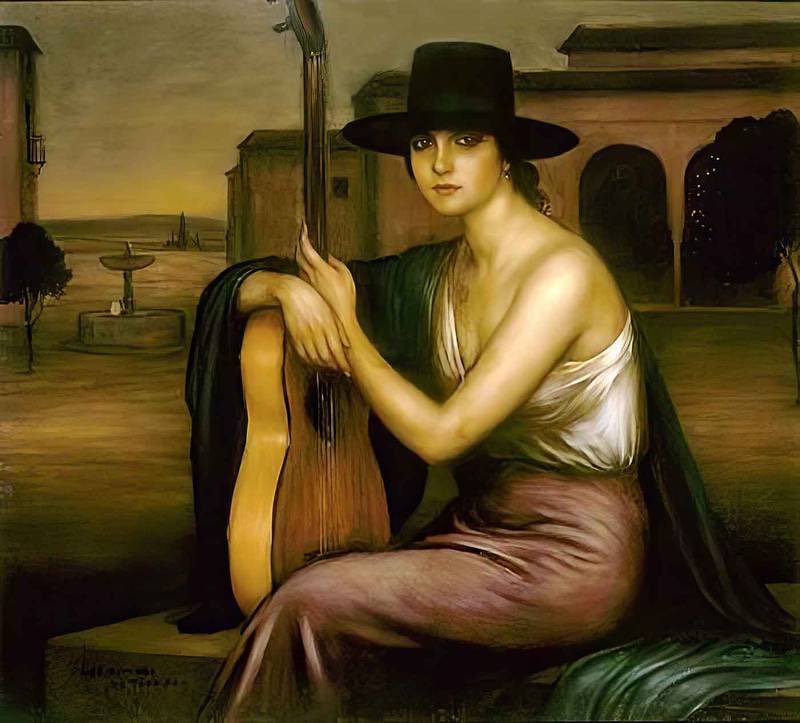 ArtMyWorld2's tweet image. 🎨Julio Romero de Torres (España, 1874-1930)
