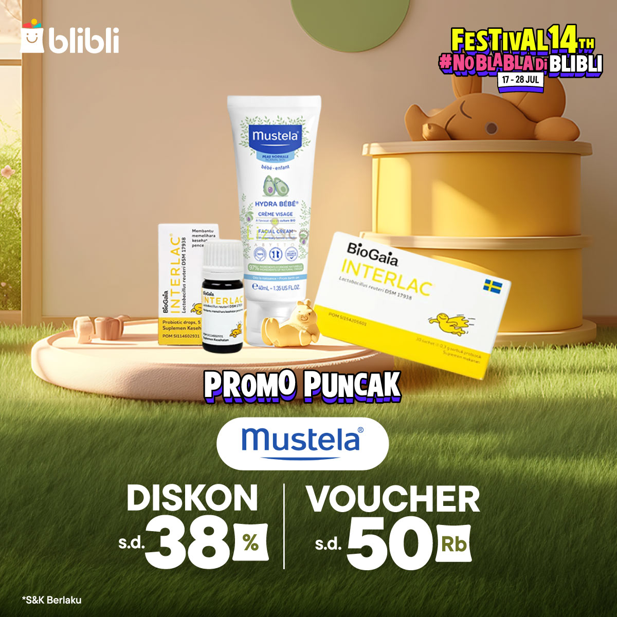 Ada yang mau 100 ribu?! ✨𝑵𝑲𝑲𝑪𝑯𝑰 📷
yuk, Nanti Kita Kasih Cepek Hari Ini!

• Quote Tweet 1 hal yg berhubungan dgn bayi!
• FOLLOW <a href="/bliblidotcom/">Blibli</a>
+ RT LIKE tweet ini
• Pemenang acak

Cek link ini utk dapetin promonya yg pasti produk ORIGINAL 📷 👇
blibli.onelink.me/aFLN/mustelain…