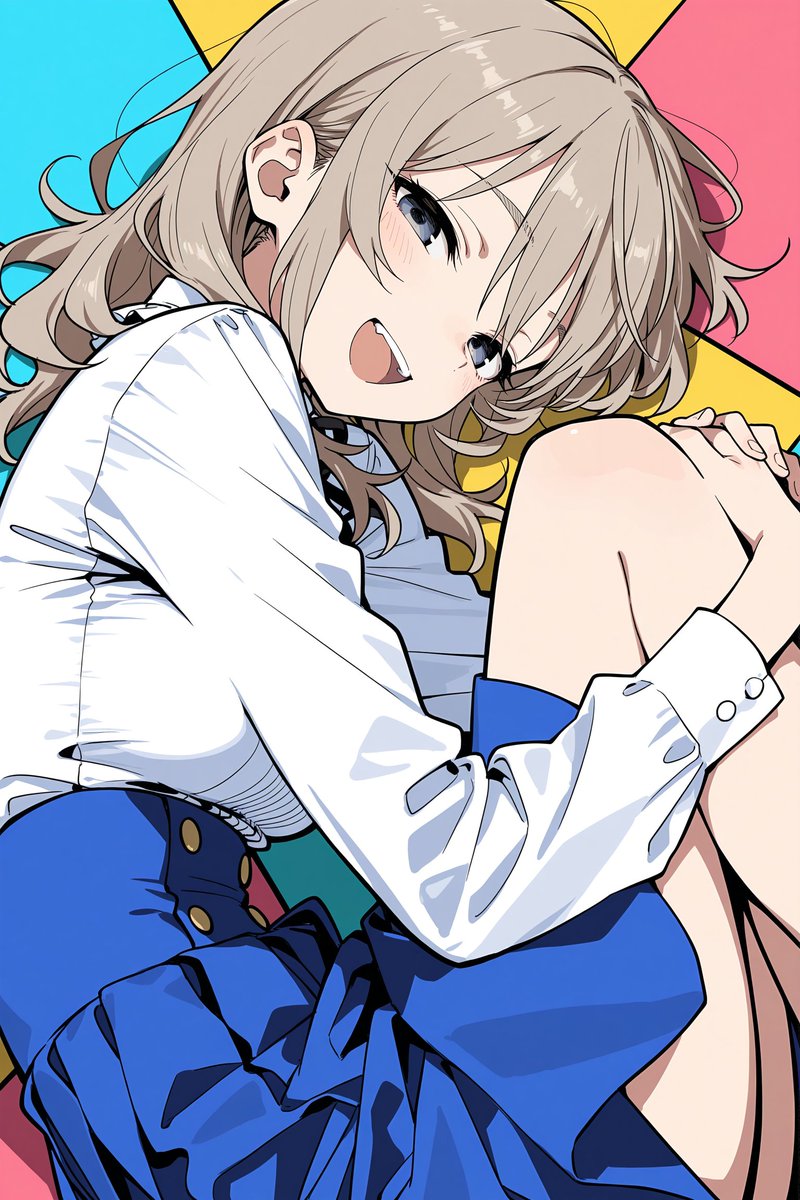 ___bcd___'s tweet image. になもも #AIイラスト︎