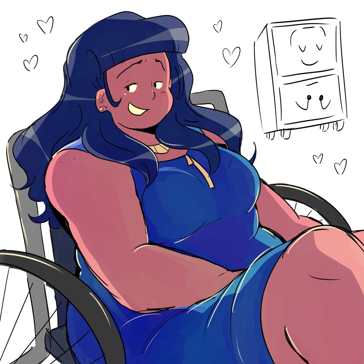 scrimmbo's tweet image. I HAVE BEEN SO BUSY. Cabby in a pretty dress from the other day #inanimateinsanity #iigijinka
