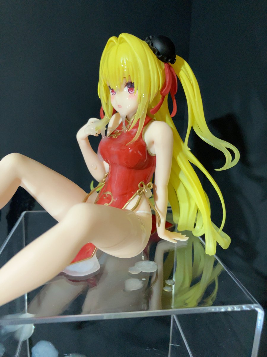 pom_sof's tweet image. Konjiki no Yami 《Desktop Cute Figure -Chinese Dress ver.-》　2/3
#フィギュアぶっかけ