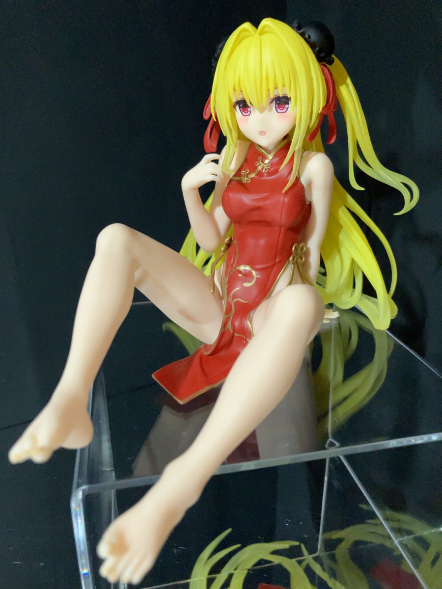 pom_sof's tweet image. Konjiki no Yami 《Desktop Cute Figure -Chinese Dress ver.-》　1/3
#フィギュアぶっかけ