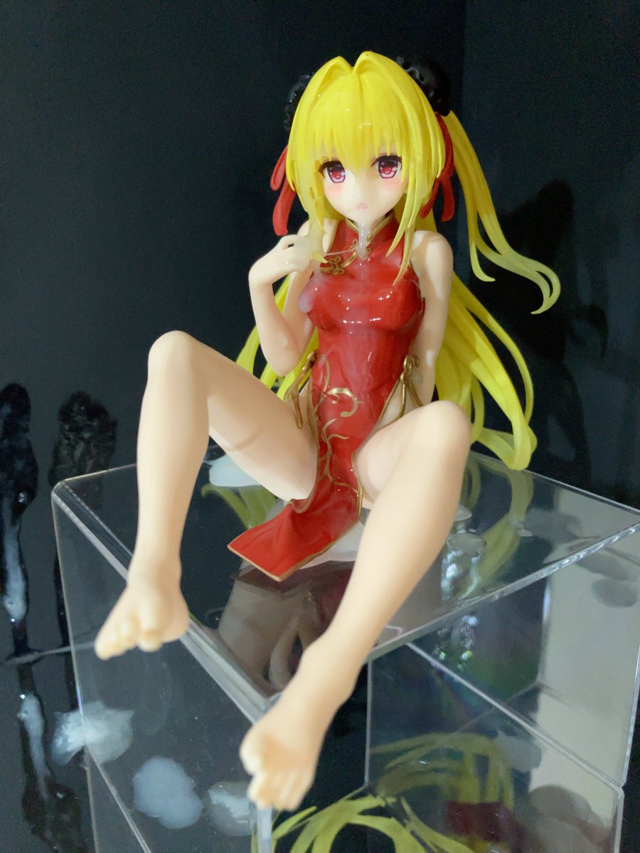 pom_sof's tweet image. Konjiki no Yami 《Desktop Cute Figure -Chinese Dress ver.-》　1/3
#フィギュアぶっかけ