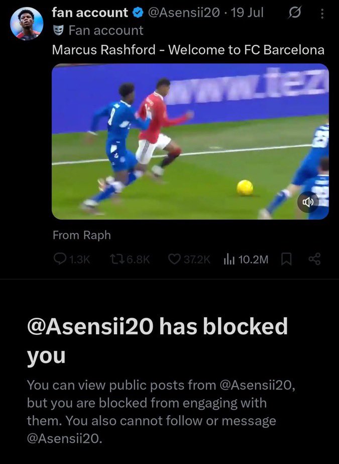 fcbsef's tweet image. When you don’t send Assensi the beck tweeths: