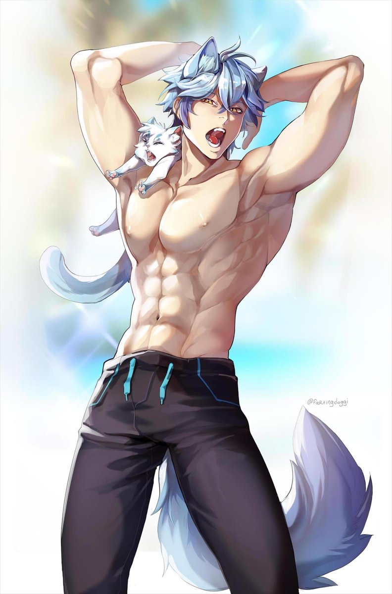 Lucis_Custos's tweet image. Morning check-in!
What’s your comfort drink today?
I’m going with a Latte and cat-shaped cookies ^^
🎨@.fartingdoggi
#ENVtuber #vtuberEN #Vtuber #malevtuber