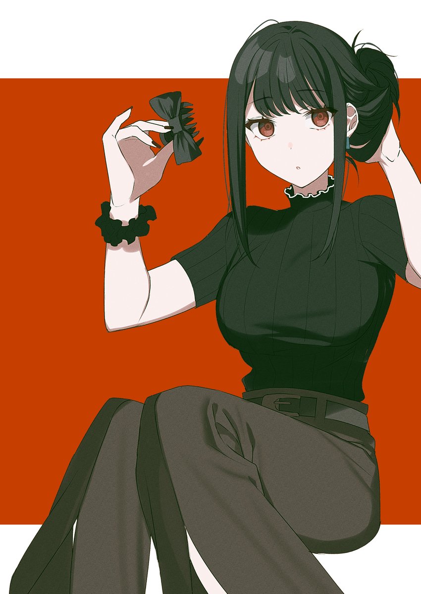 暑い夏はまとめ髪もいいよね！