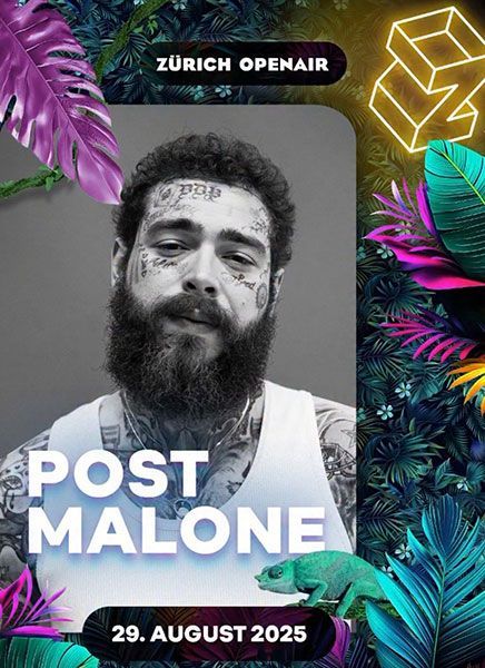 UltimateFests's tweet image. American singer, rapper & songwriter, @postmalone is known for his unique style of music that combines elements of rap, country and pop.
This summer he plays across Europe including @zurichopenair in Switzerland where he takes the stage on Friday 29th August!