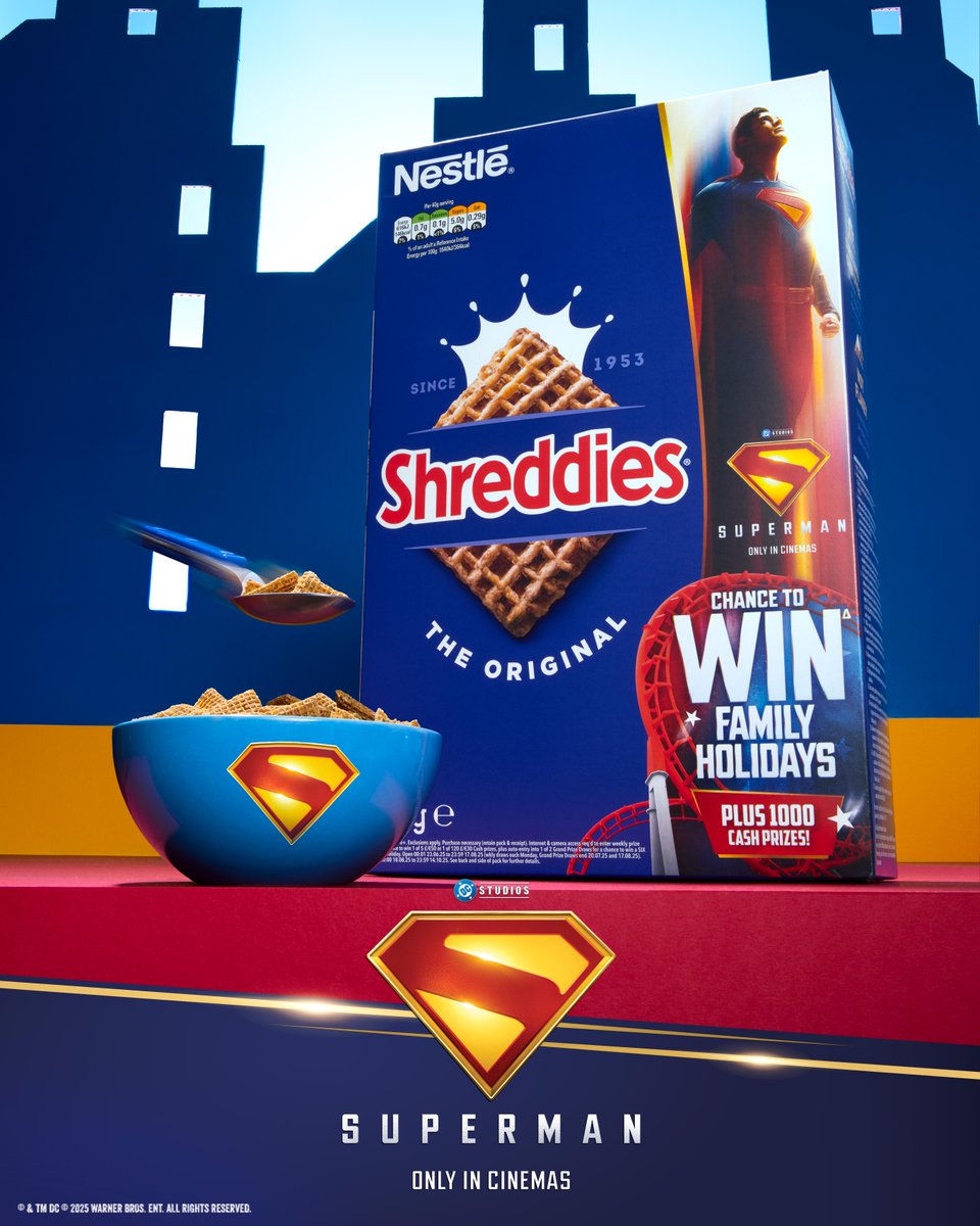Let’s make today legendary! 🥣 There's still time to  SEE #SUPERMAN IN CINEMAS NOW