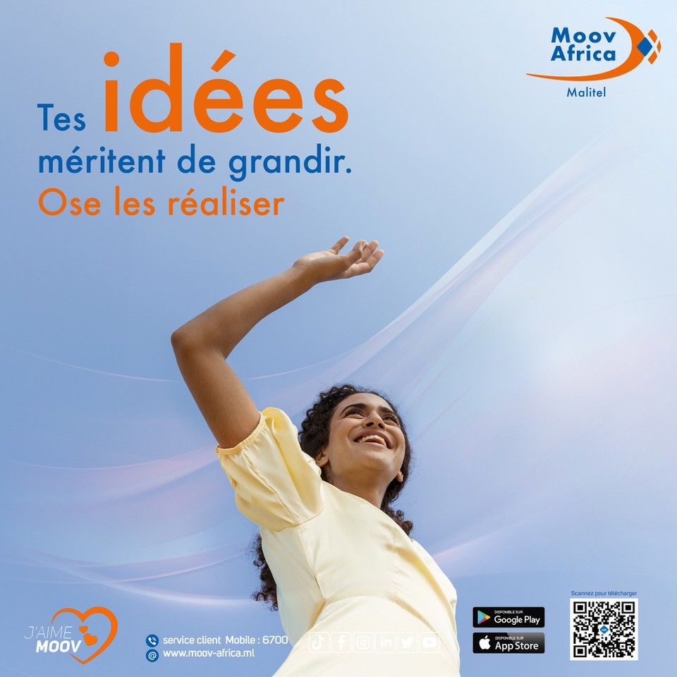 Une nouvelle semaine, une nouvelle chance de faire grandir tes idées. 
Arrose-les de courage ! 

#MoovAfricaMalitel #MoovMoney #MyMoov #Jaimemoov
