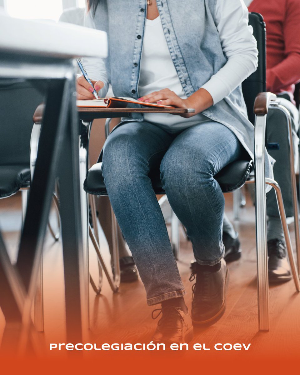 ¿Estás en los últimos cursos de ADE, Economía o Finanzas?  

Con la Precolegiación del COEV accedes GRATIS a formación, orientación laboral, descuentos, publicaciones y más.  

📲 Da el paso aquí  coev.com 

#COEV #Precolegiación #EconomistasDelFuturo