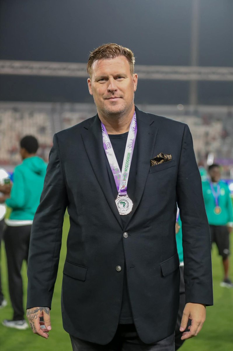 ShabanMo9's tweet image. Black Queens coach Kim Lars Bjorkegren 📸🇬🇭