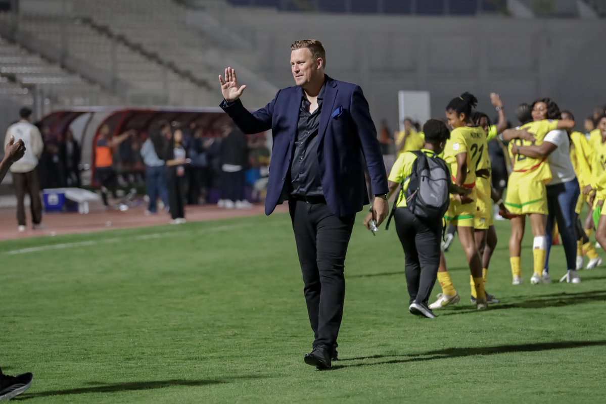 ShabanMo9's tweet image. Black Queens coach Kim Lars Bjorkegren 📸🇬🇭