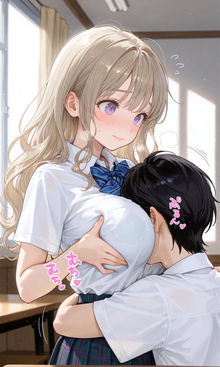 manon_urara's tweet image. 宿題写させてもらったお礼、これでいいの…？